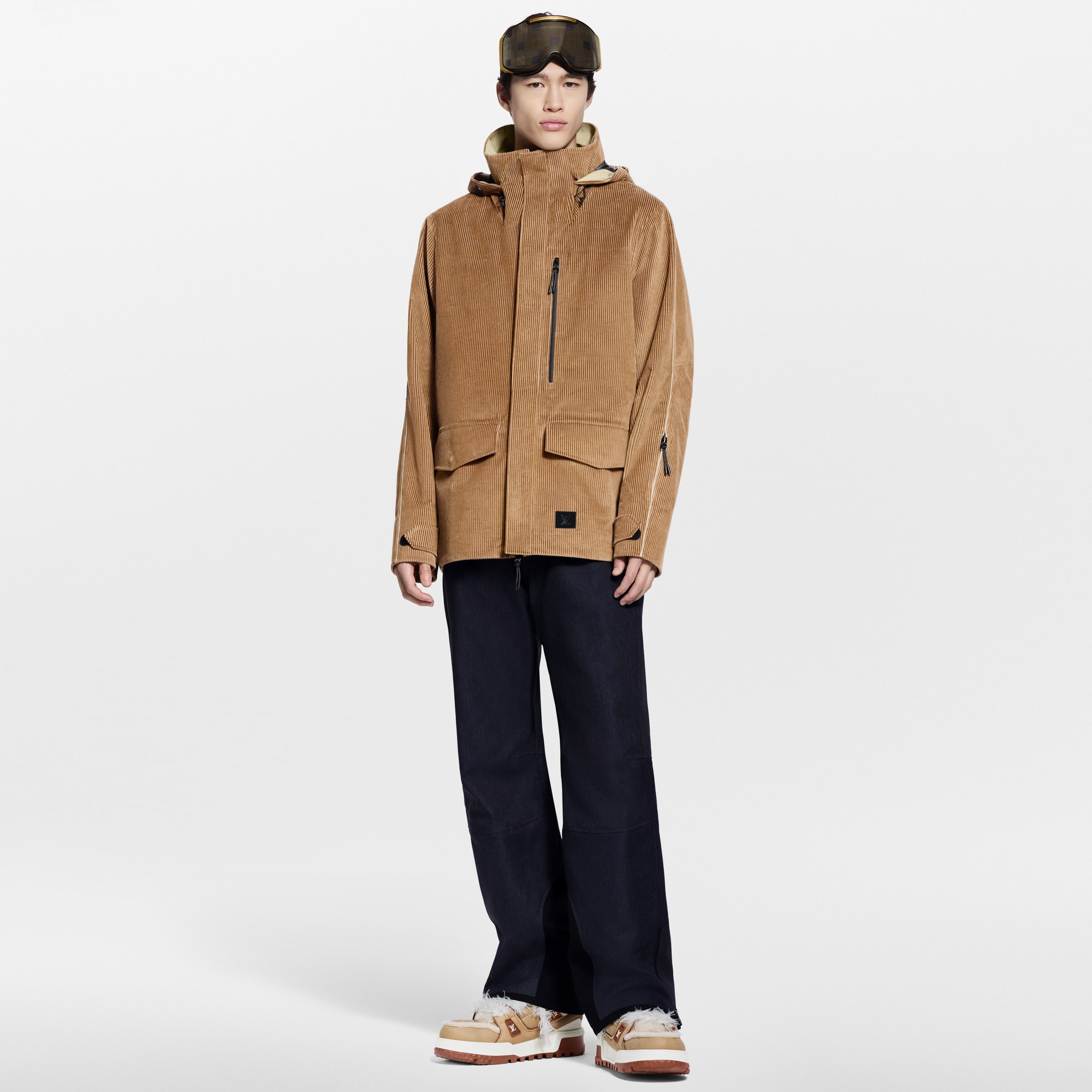 Technical Corduroy 3 In 1 Shell Jacket - For Men | LOUIS VUITTON